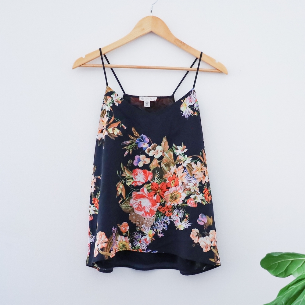 Floral Spaghetti Strap Cami
